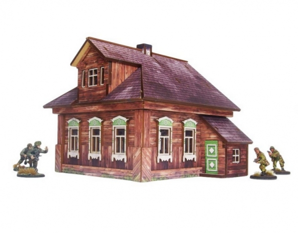WW2 Prepainted Scenery 28mm: Ostfront Village - Forester's Dacha