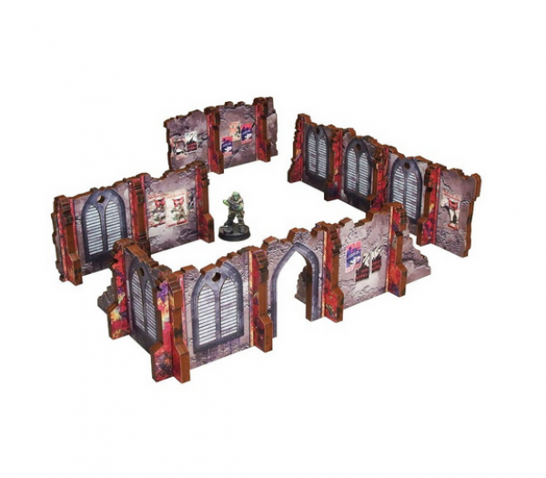 Sci-fi Imperial Pre-painted Terrain: Imperial Ruins 28mm