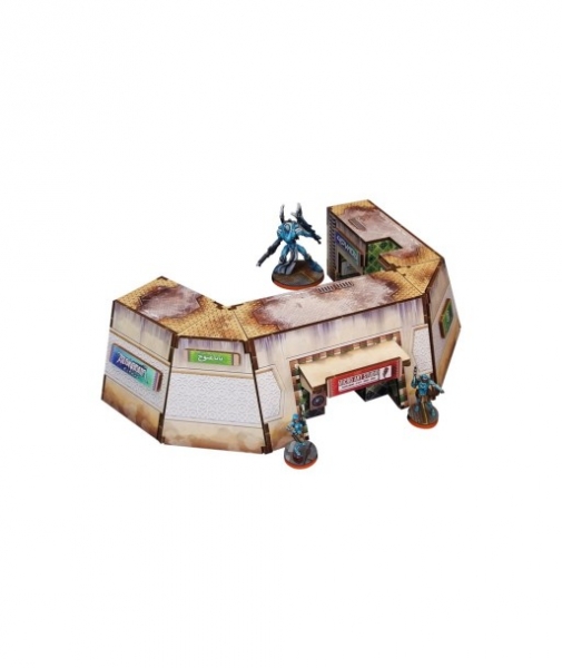 Infinity Prepainted Terrain: Al Medinat Walls (5)