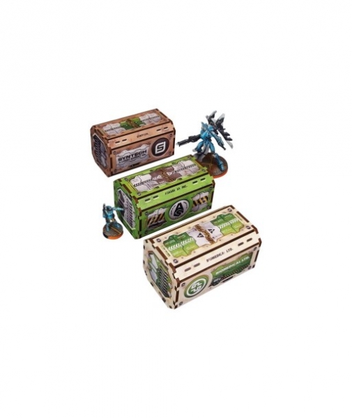 Infinity Prepainted Terrain: Al Medinat Containers (3)