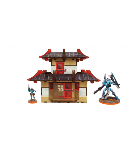 Infinity Prepainted Terrain: Kokkyo-3 Yagura (beige)