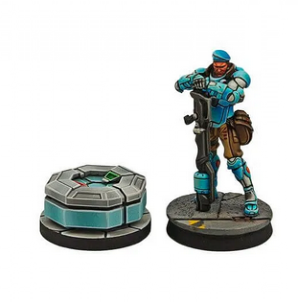Infinity Prepainted Terrain: Supply Box (3)