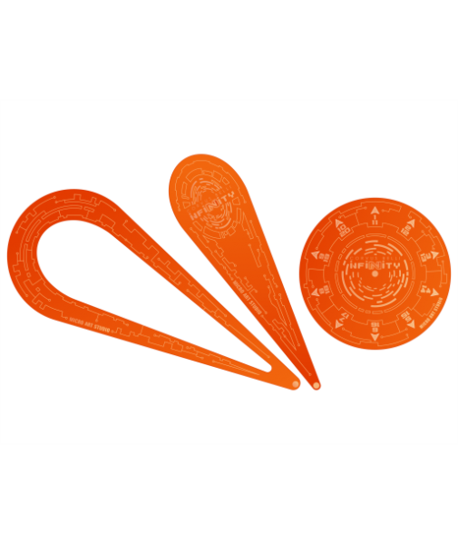 Infinity: Infinity Templates N5 (3) Fluo Orange