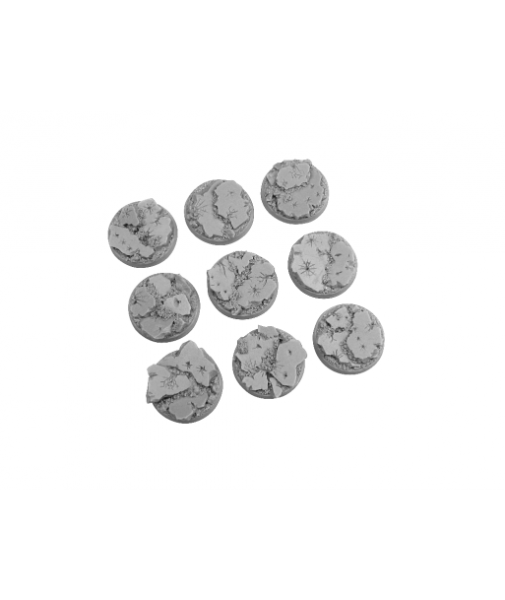 Battle Bases: Ruins Bases, Round 28mm (5)