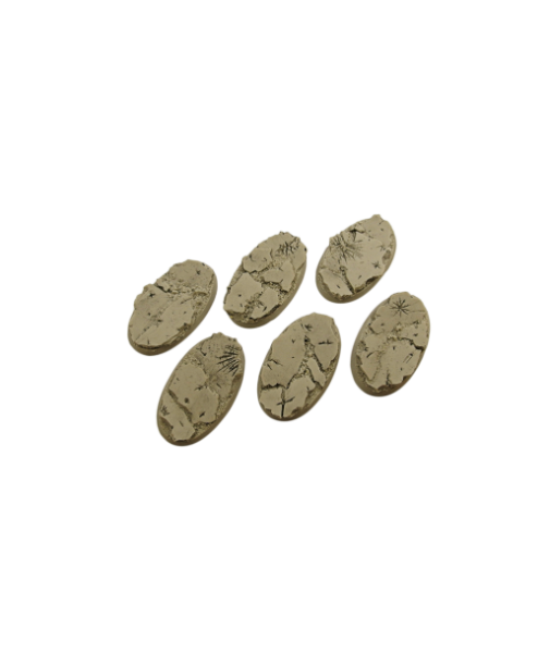 Battle Bases: Ruins Bases, Oval 60x35mm (4)