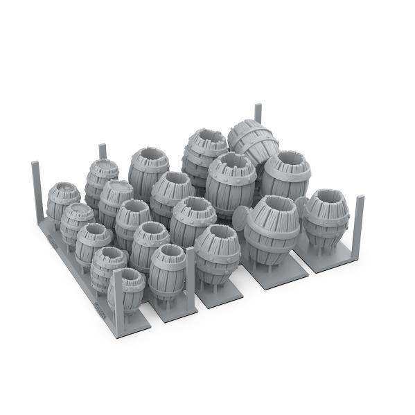AK-Interactive: Basing Bits Wood Barrels