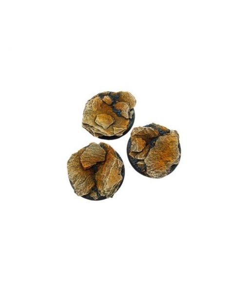 Battle Bases: Shale Bases, Round 50mm (2)