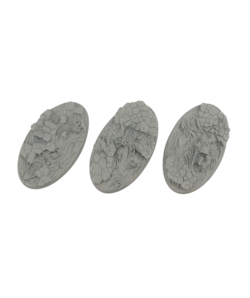 Battle Bases: Spooky Bases Oval 75x42mm (2)