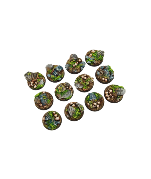 Battle Bases: Graveyard Bases, Round 25mm (5)