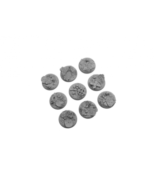 Battle Bases: Graveyard Bases, Round 28mm (5)