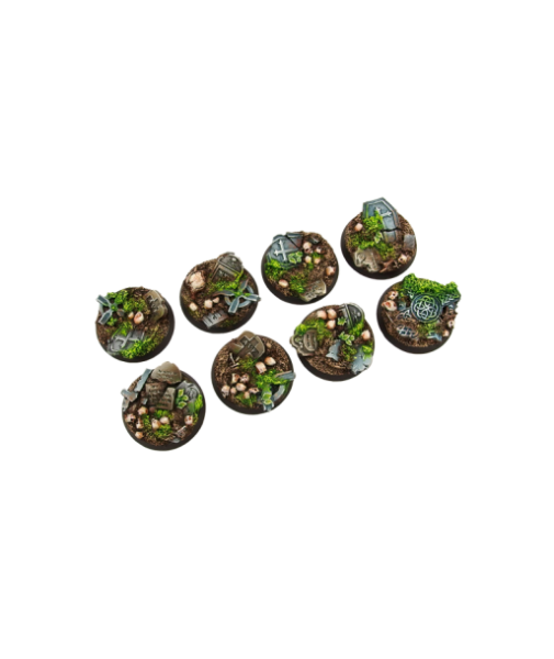 Battle Bases: Graveyard Bases, Round 32mm (4)