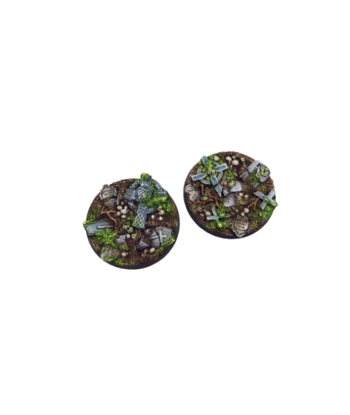 Battle Bases: Graveyard Bases, Round 60mm (1)