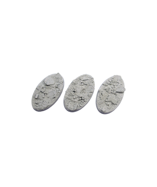 Battle Bases: Graveyard Bases, Oval 75x42mm (2)