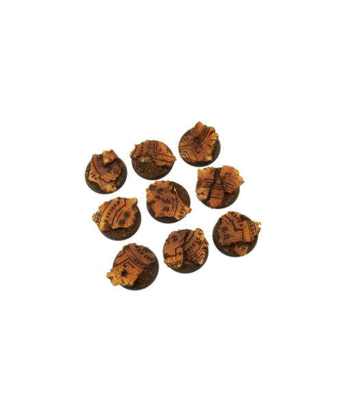 Battle Bases: Temple Bases, Round 28mm (5)