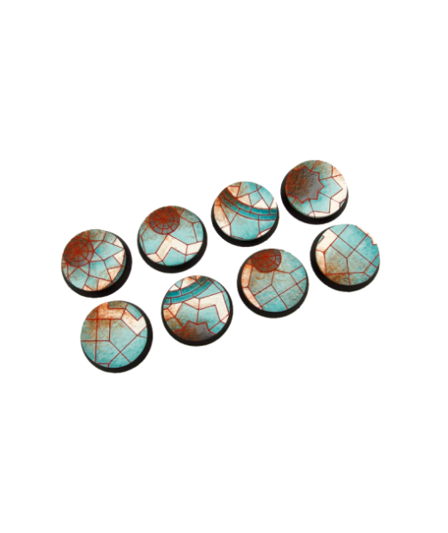 Battle Bases: Mosaic Bases, Round 32mm (4)
