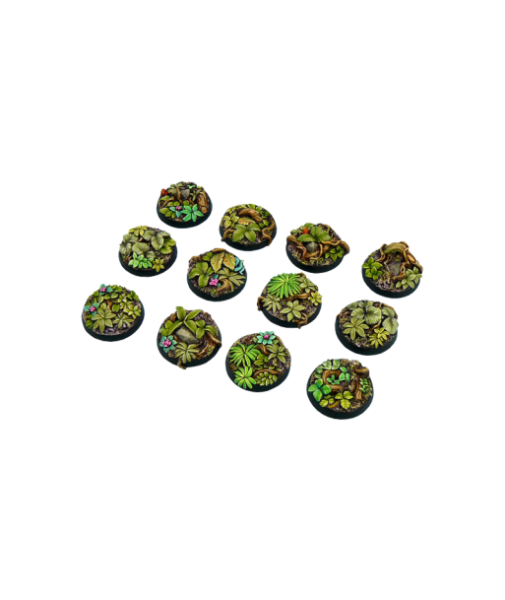 Battle Bases: Jungle Bases, Round 25mm (5)