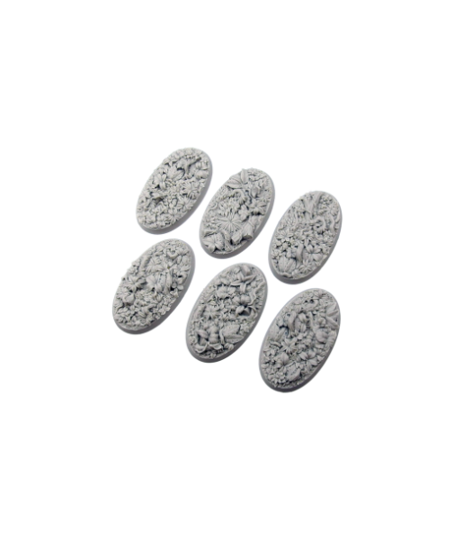 Battle Bases: Jungle Bases, Oval 60x35mm (4)