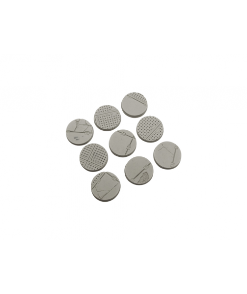 Battle Bases: Warehouse Bases, Round 28mm (5)