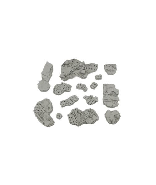 Battle Bases: Concrete Basing Kit (14)