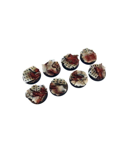 Battle Bases: Concrete Bases, Round 32mm (4)