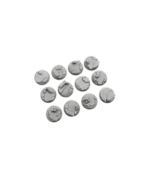 Battle Bases: Ruined Chapel Bases, Round 25mm (5)