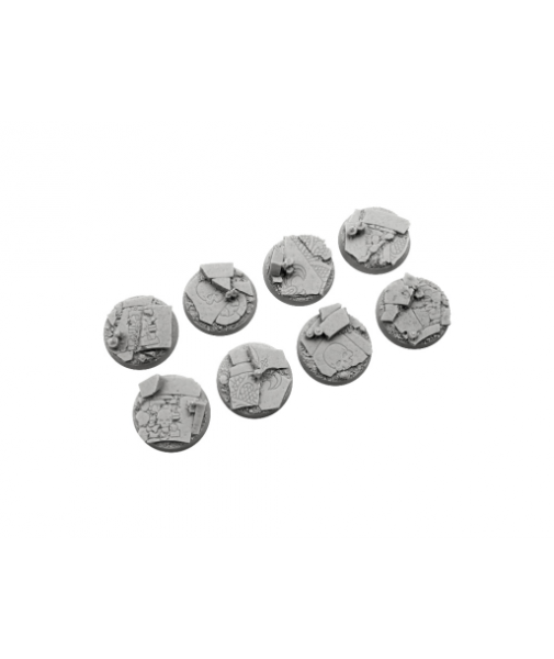 Battle Bases: Ruined Chapel Bases, Round 32mm (4)