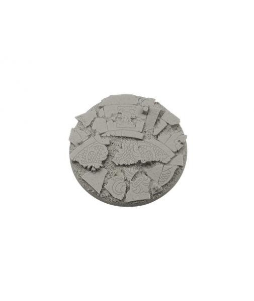 Battle Bases: Ruined Chapel Bases, Round 80mm (1)