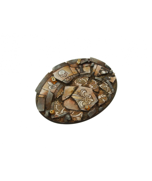 Battle Bases: Ruined Chapel Bases, Oval 120x92mm (1)