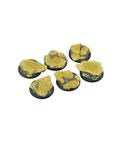Battle Bases: Shale Bases, WRound 40mm (2)