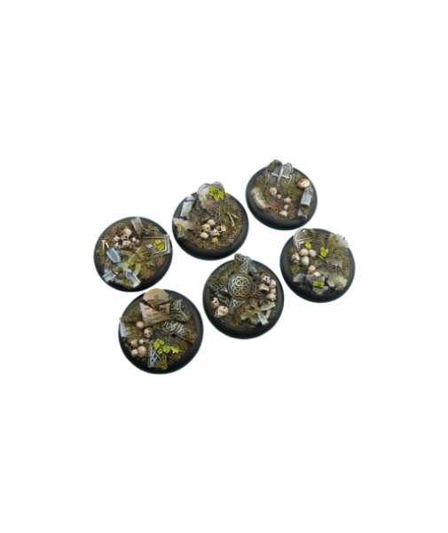 Battle Bases: Graveyard Bases, WRound 40mm (2)