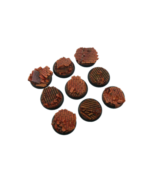 Battle Bases: Old Factory Bases, WRound 30mm (5)