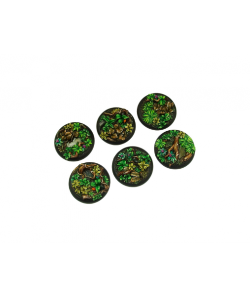 Battle Bases: Jungle Bases Wround 40mm (2)