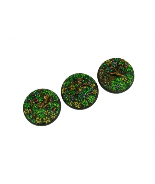 Battle Bases: Jungle Bases Wround 50mm (1)