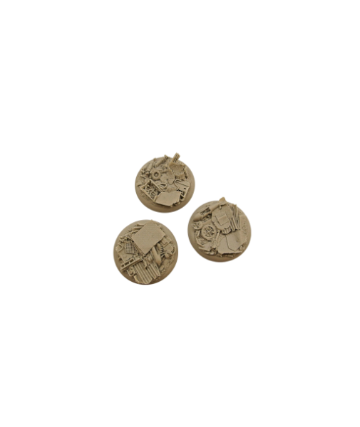Battle Bases: Scrapyard Bases, WRound 50mm (1)