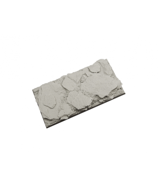 Battle Bases: Shale Bases 50x100mm (1)