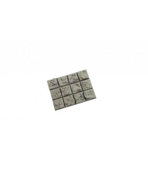 Battle Bases: Graveyard Bases 20x20mm (10)