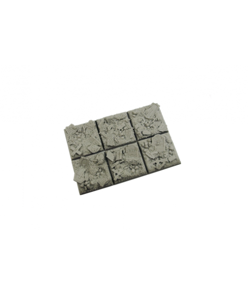 Battle Bases: Graveyard Bases 40x40mm (4)