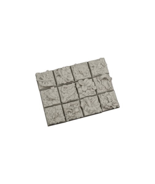Battle Bases: Jungle Bases 20x20mm (10)