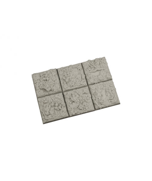 Battle Bases: Jungle Bases 40x40mm (4)