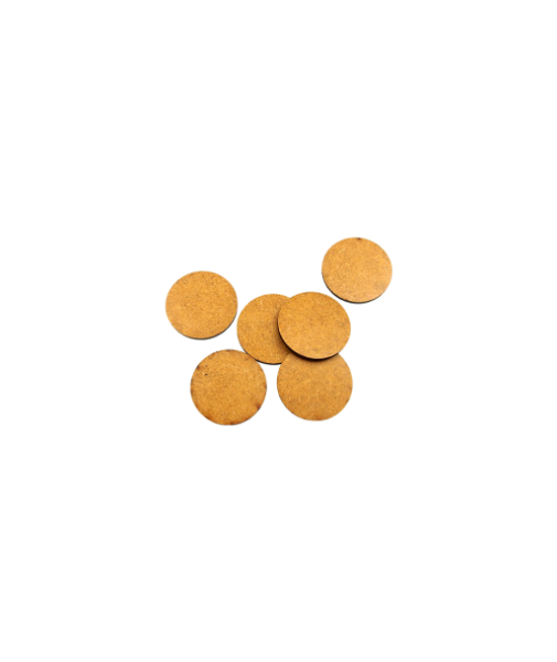 Miniature Bases: HDF 3mm Bases Round 40mm (10)