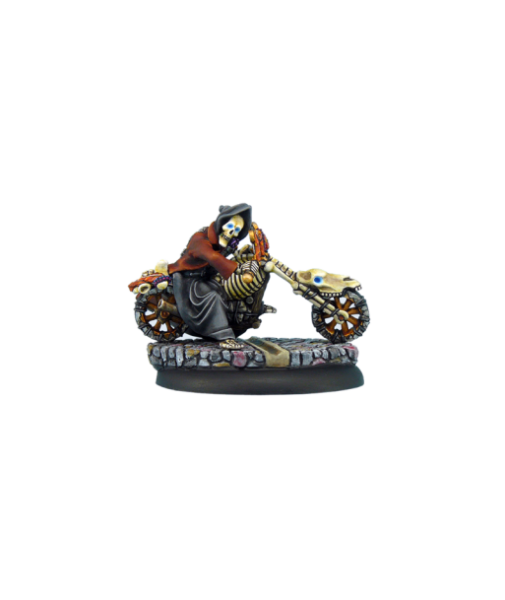 28mm Discworld Miniatures: Discworld Death on Motorcycle (1)