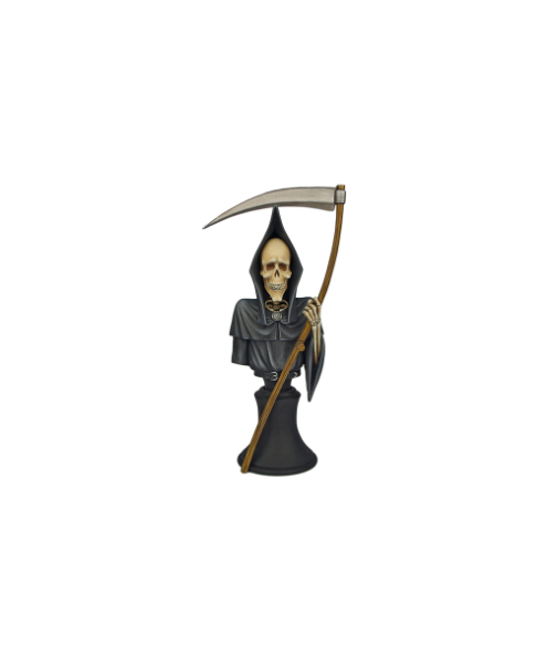 28mm Discworld Miniatures: Discworld Death Bust UNPAINTED (1)
