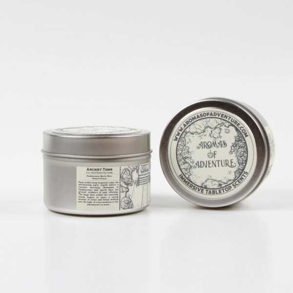Aromas of Adventure: Ancient Tomb - 4 oz Candle