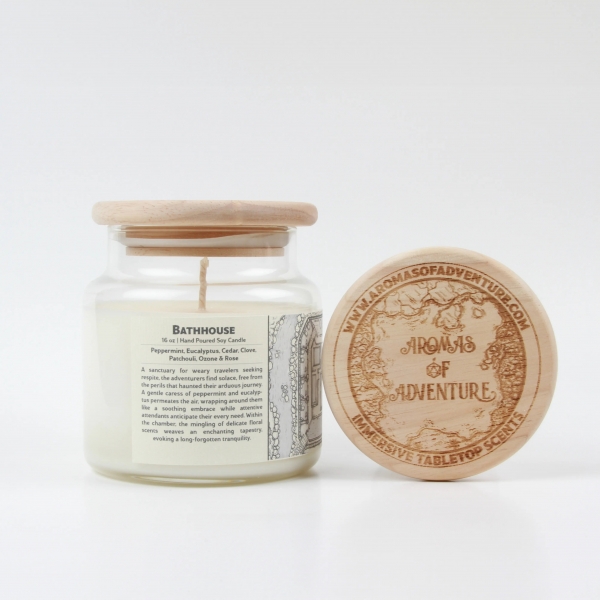Aromas of Adventure: Bathhouse - 16 oz Candle