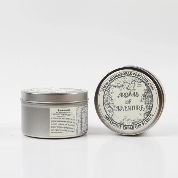 Aromas of Adventure: Bathhouse - 8 oz Candle
