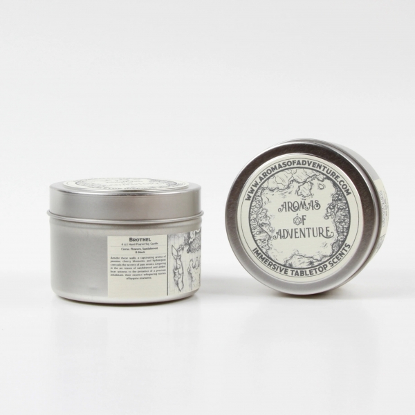 Aromas of Adventure: Brothel - 4 oz Candle