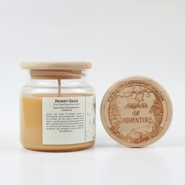 Aromas of Adventure: Desert Oasis - 16 oz Candle