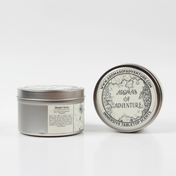 Aromas of Adventure: Desert Oasis - 8 oz Candle