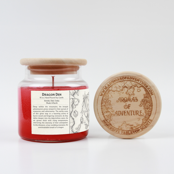 Aromas of Adventure: Dragon Den - 16 oz Candle