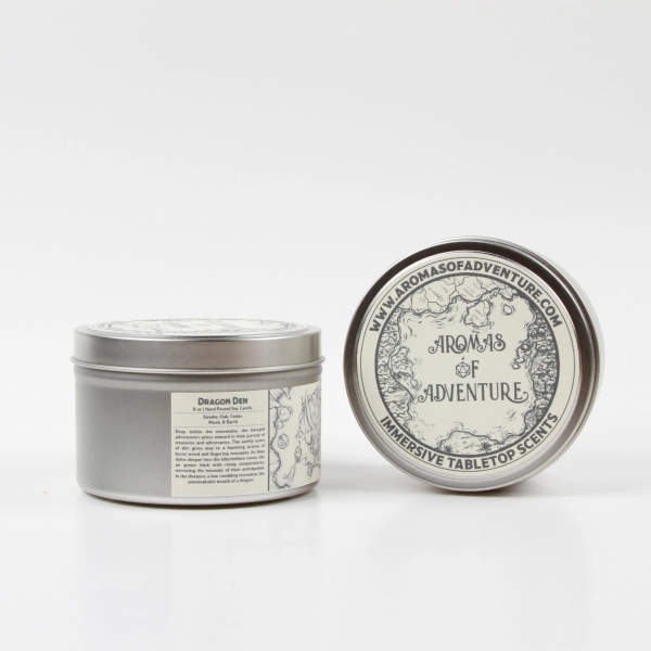 Aromas of Adventure: Dragon Den - 8 oz Candle